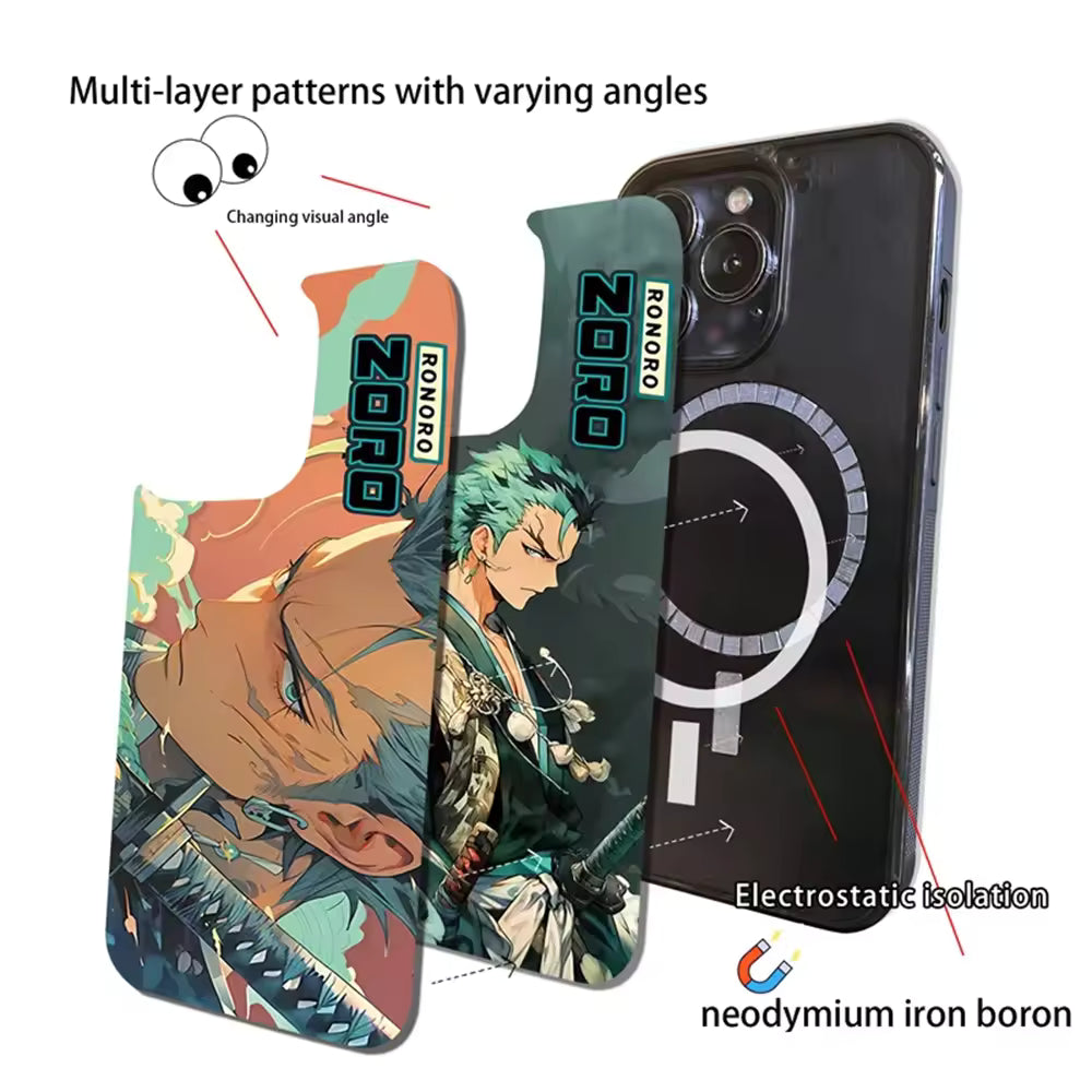 Multi-Layer Zoro Case – Inspired by One Piece’s Legendary Swordsman