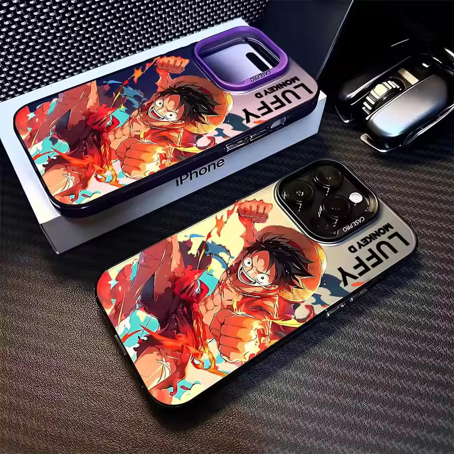 Premium One Piece Monkey D. Luffy Devil Fruit Action Phone Case