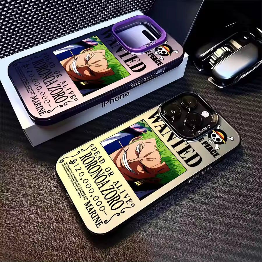 Wanted Roronoa Zoro ! Unleash Your Sword Strength with One piece Phone Case