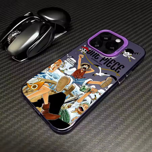 One Piece Luffy Happy Going Merry Case – Premium Anime Protection for Pirates Fans