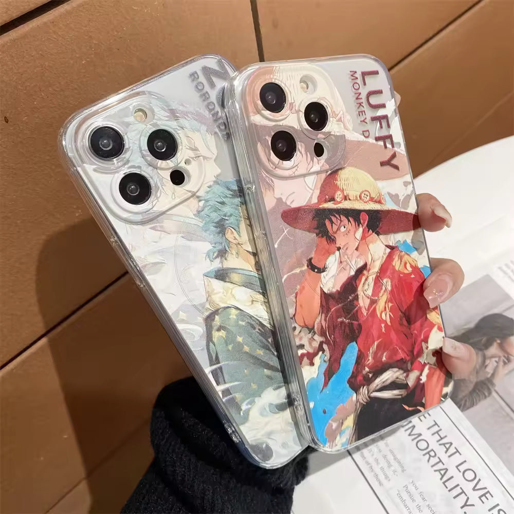 One Piece Monkey-D-Luffy & Roronoa Zoro Cases Pack of 2