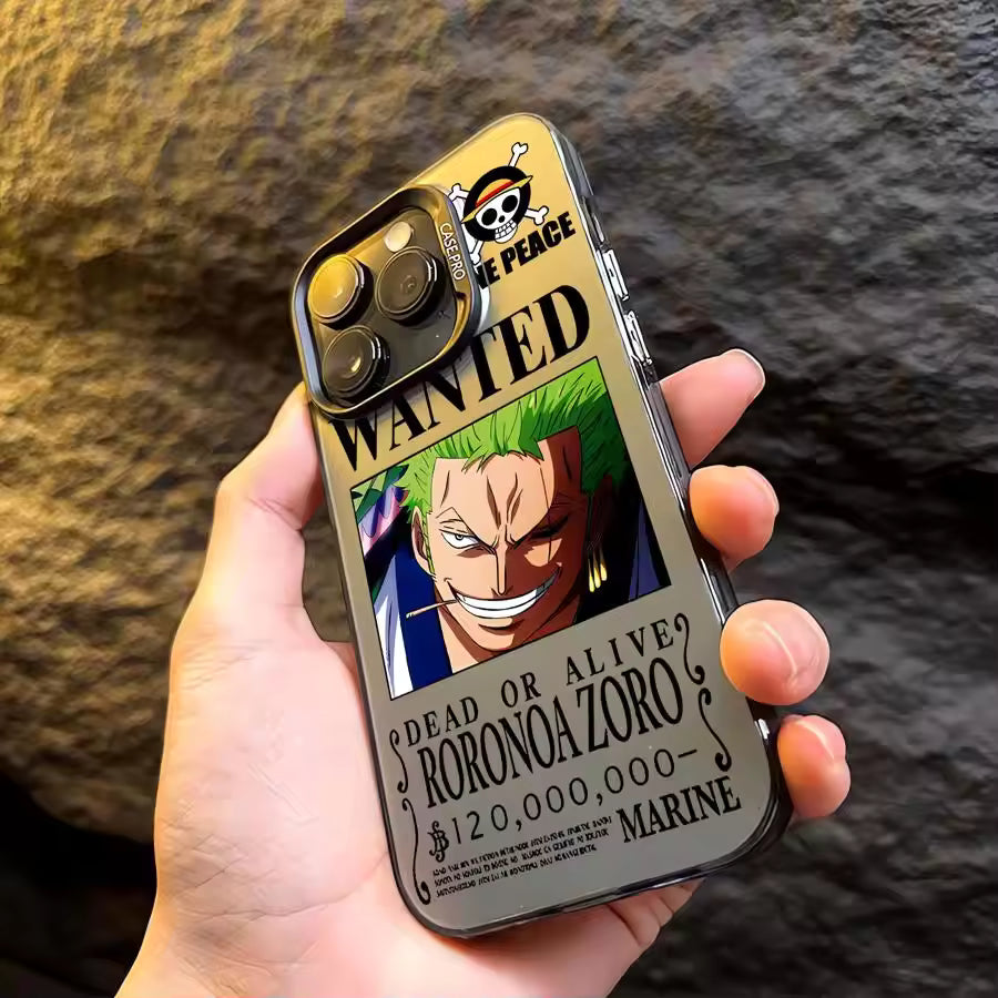 Wanted Roronoa Zoro ! Unleash Your Sword Strength with One piece Phone Case
