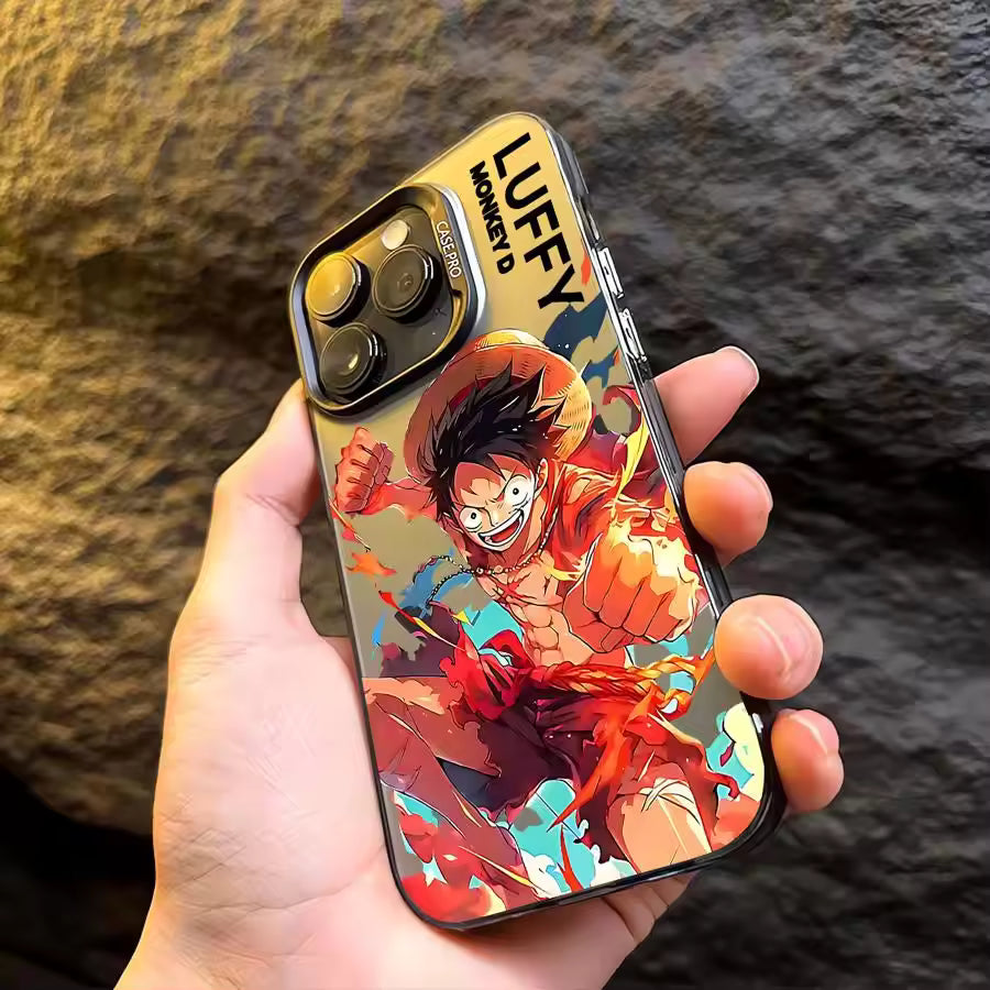 Premium One Piece Monkey D. Luffy Devil Fruit Action Phone Case | One Piece