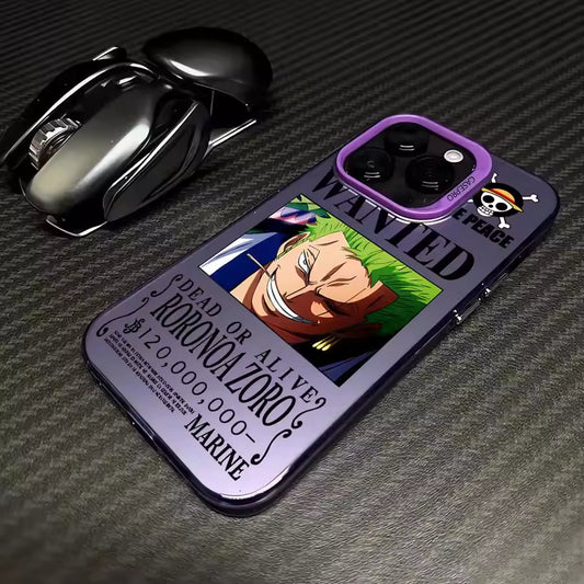 Wanted Roronoa Zoro ! Unleash Your Sword Strength with One piece Phone Case