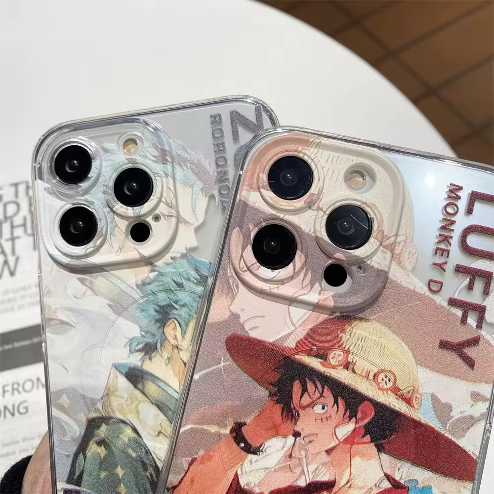 One Piece Monkey-D-Luffy & Roronoa Zoro Cases Pack of 2
