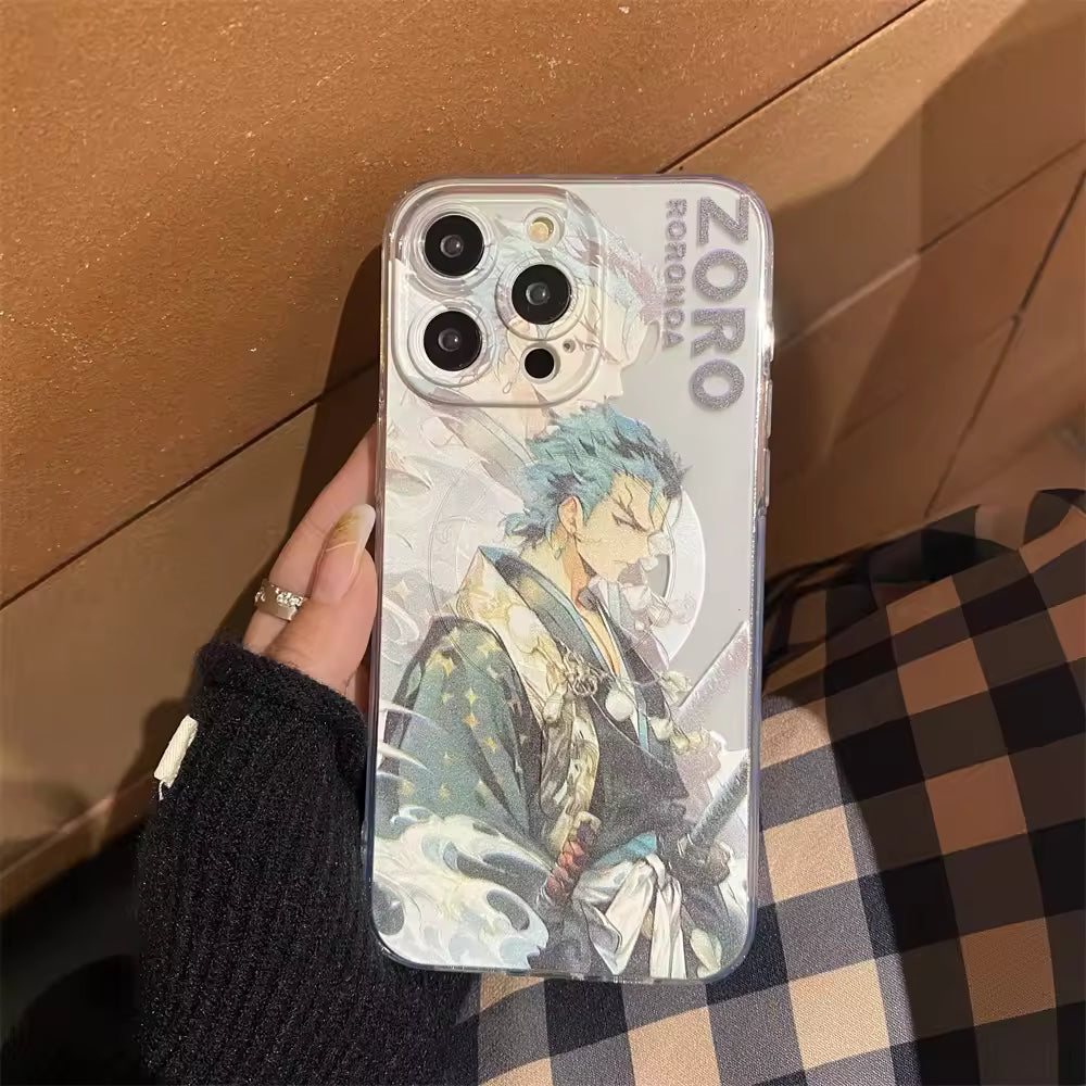 One Piece Monkey-D-Luffy & Roronoa Zoro Cases Pack of 2