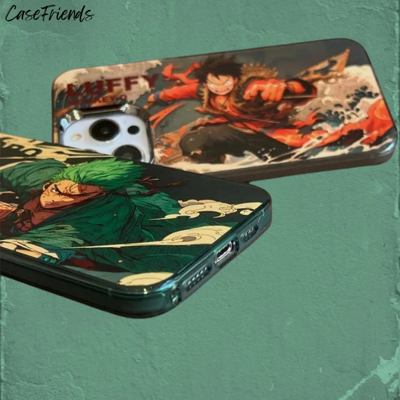 Monkey-D-Luffy & Roronoa Zoro Sword Style Cases Pack of 2 | One Piece
