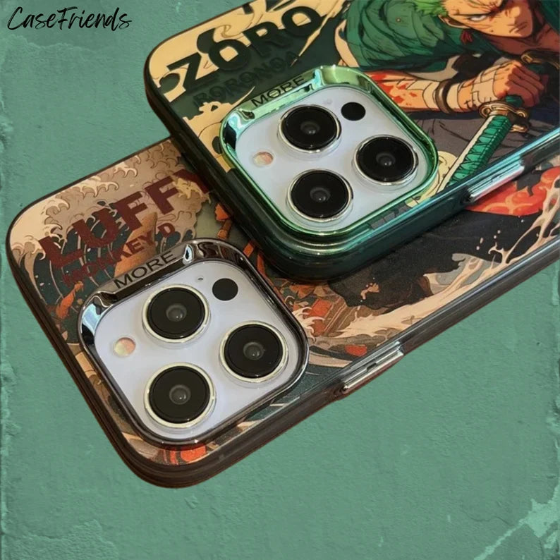 Monkey-D-Luffy & Roronoa Zoro Sword Style Cases Pack of 2 | One Piece