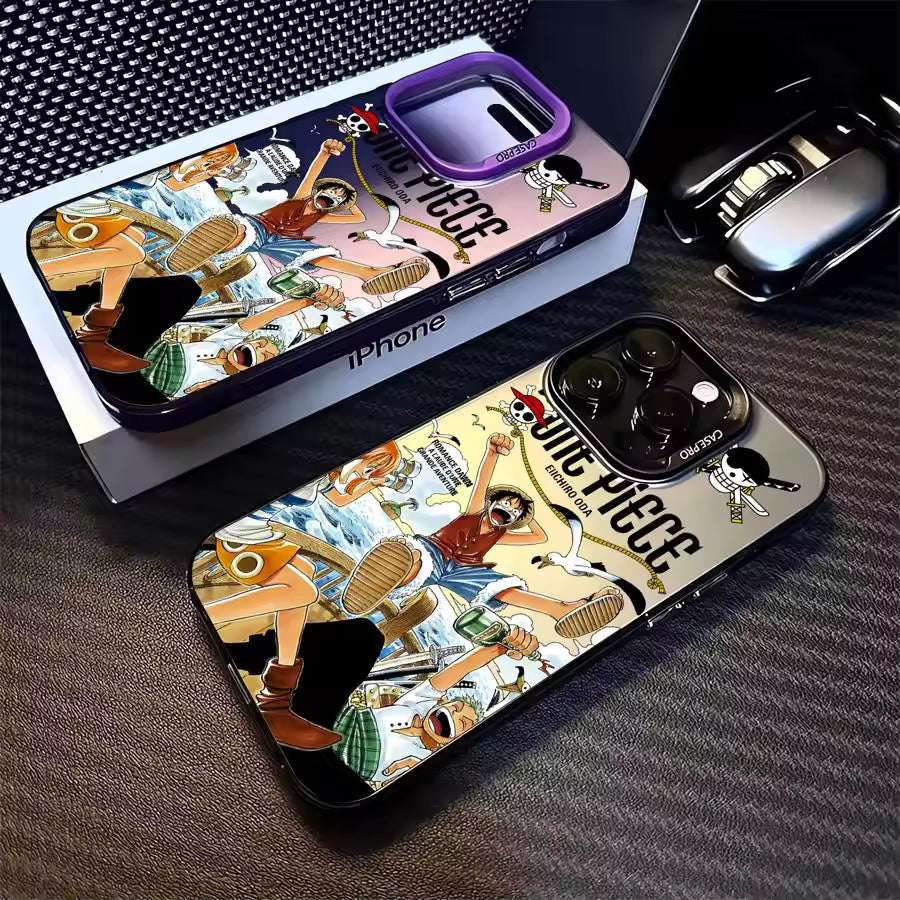 One Piece Luffy Happy Going Merry Case – Premium Anime Protection for Pirates Fans