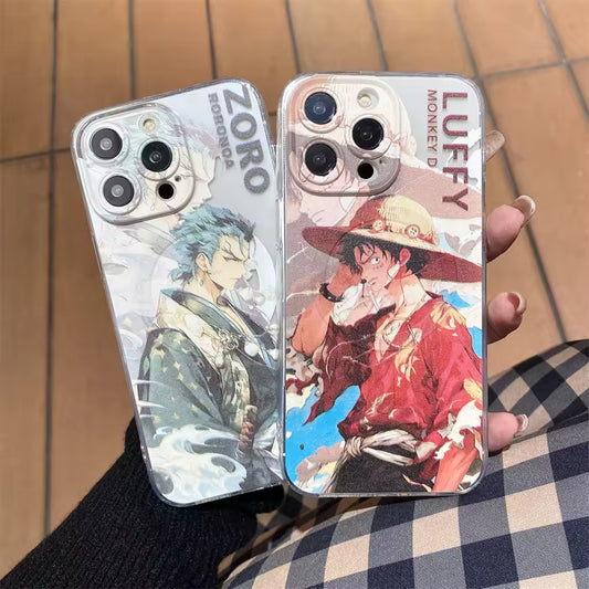 One Piece Monkey-D-Luffy & Roronoa Zoro Cases Pack of 2