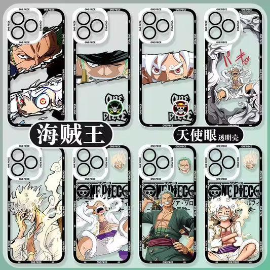 Premium Monkey-D-Luffy & Roronoa Zoro Phone Cases Pack Of 8