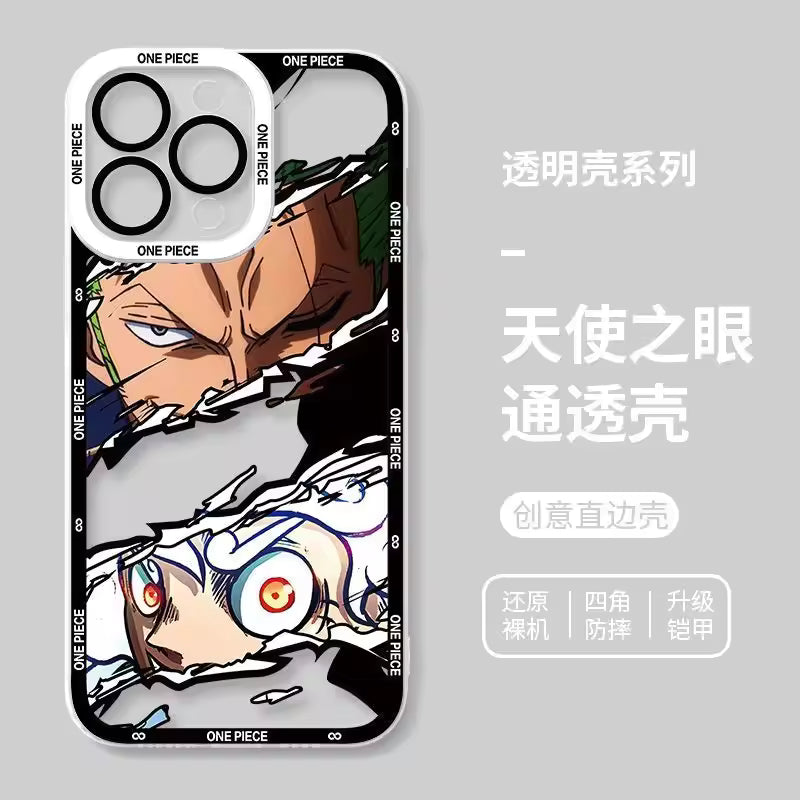 Premium Monkey-D-Luffy & Roronoa Zoro Phone Cases Pack Of 8
