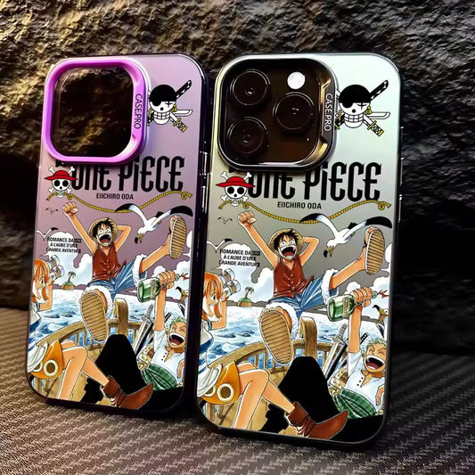 One Piece Luffy Happy Going Merry Case – Premium Anime Protection for Pirates Fans
