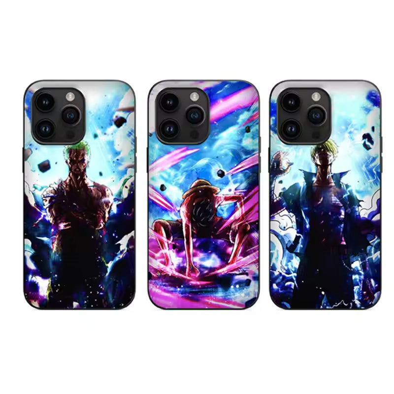 Multi-Layer Luffy, Zoro, Sanji Case -One Piece’s Trio | One Piece