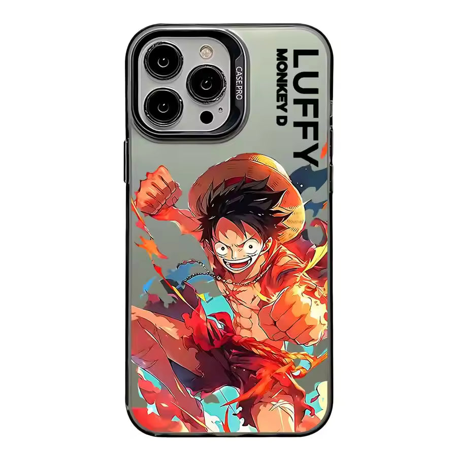 Premium One Piece Monkey D. Luffy Devil Fruit Action Phone Case | One Piece