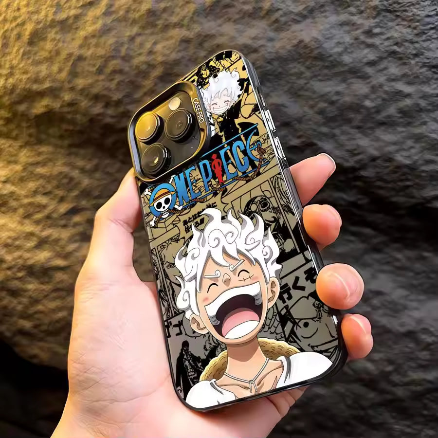 Premium Monkey-D- Luffy Gear 5 Laughing Phone Case