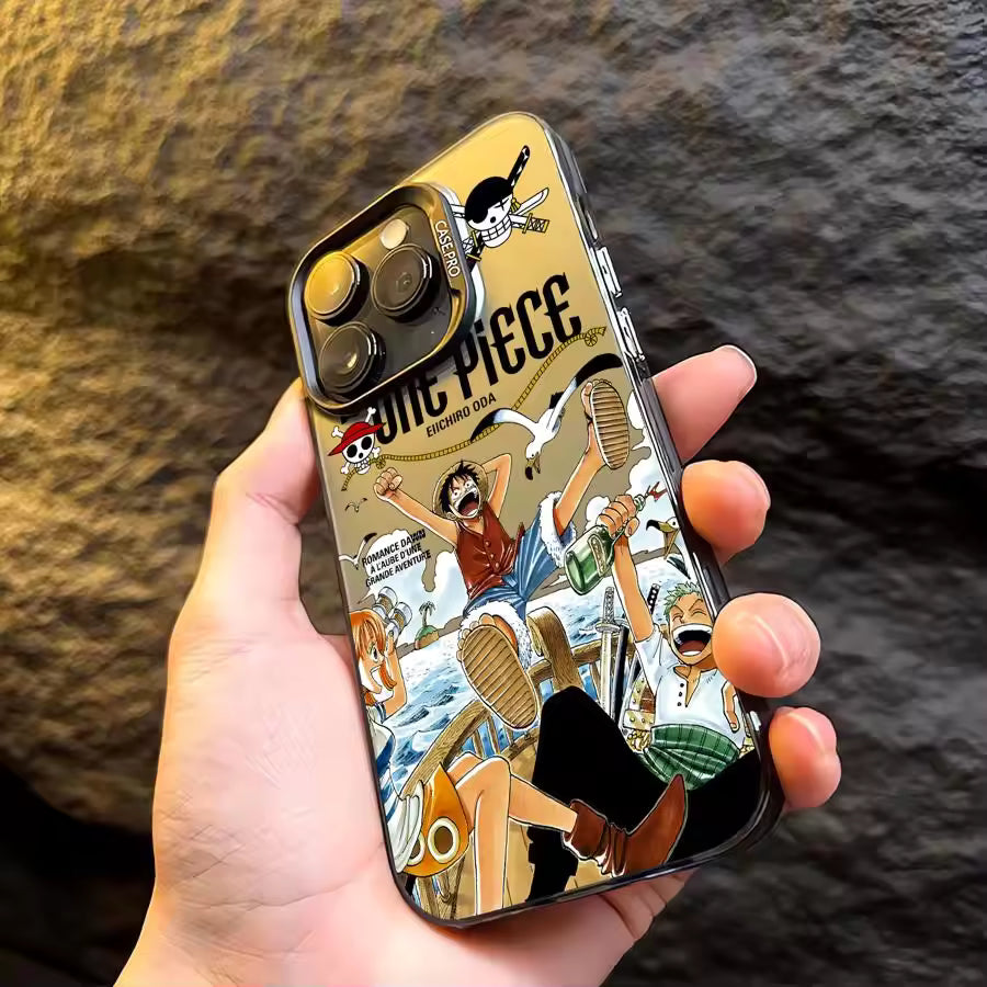 One Piece Luffy Happy Going Merry Case – Premium Anime Protection for Pirates Fans
