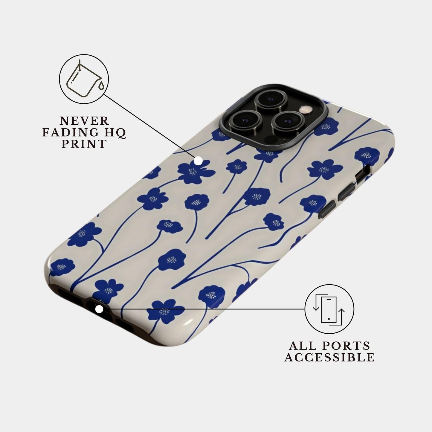 Cobalt Feathers | For Her