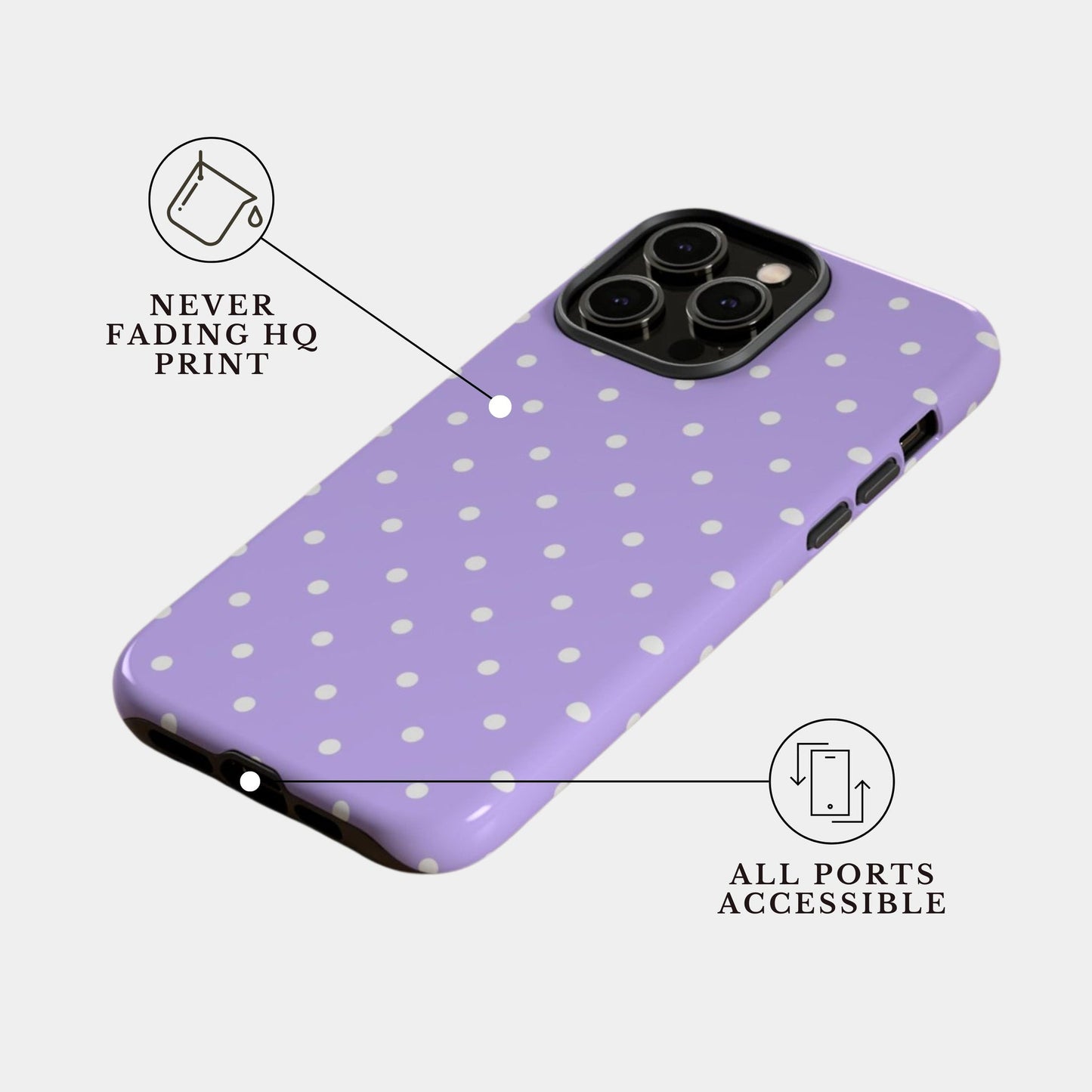 Lilac Polka Reverie | For Her