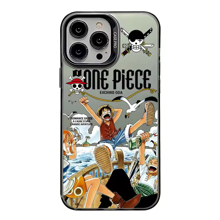 One Piece Luffy Happy Going Merry Case – Premium Anime Protection for Pirates Fans