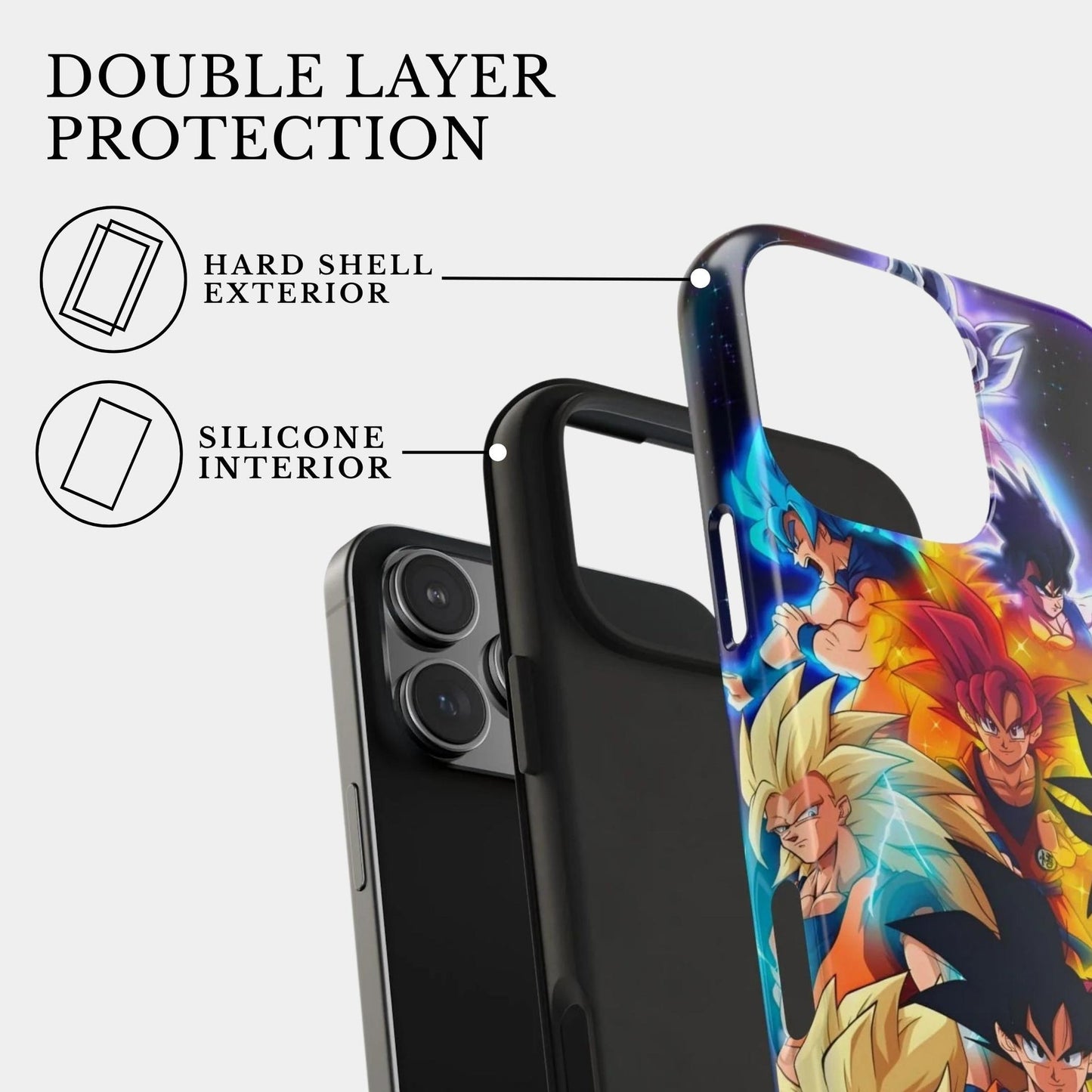 Kaio-ken & Super Saiyan Goku | Dragon Ball Z