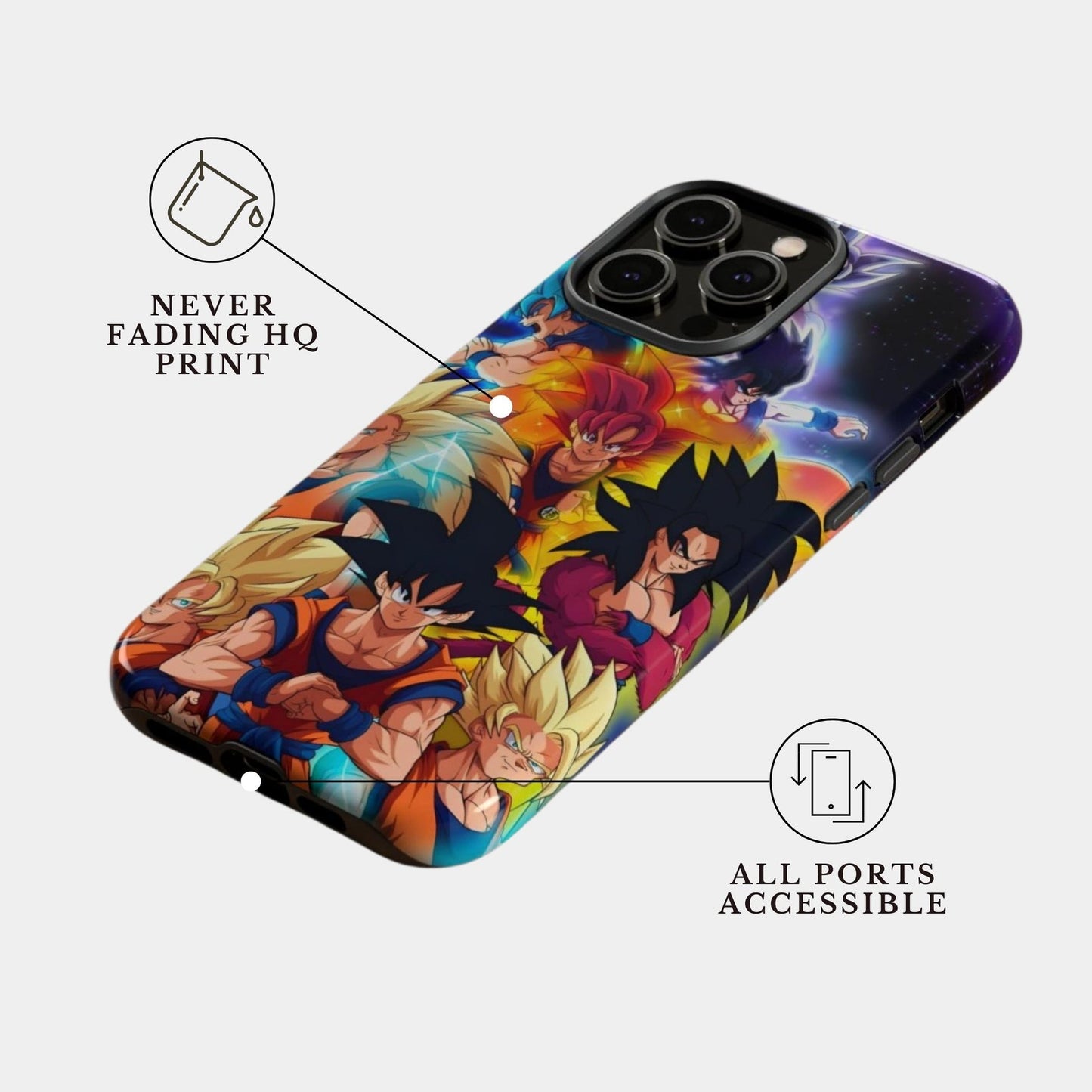 Kaio-ken & Super Saiyan Goku | Dragon Ball Z