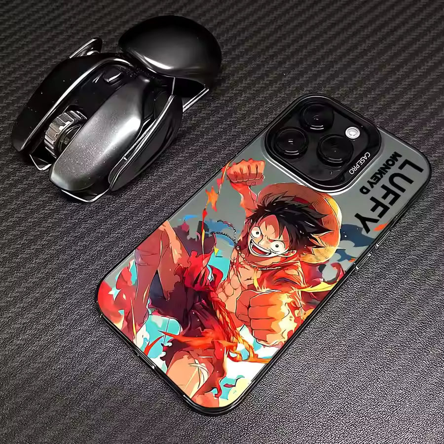 Premium One Piece Monkey D. Luffy Devil Fruit Action Phone Case | One Piece