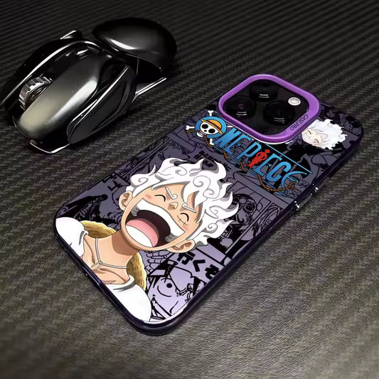 Premium Monkey-D- Luffy Gear 5 Laughing Phone Case