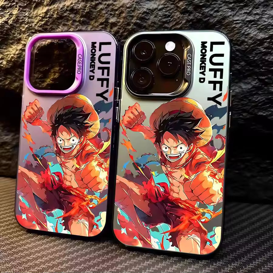 Premium One Piece Monkey D. Luffy Devil Fruit Action Phone Case