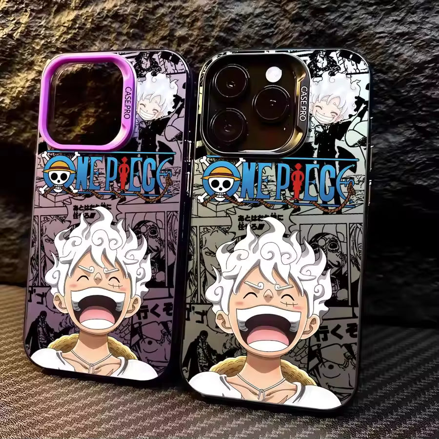 Premium Monkey-D- Luffy Gear 5 Laughing Phone Case | One Piece