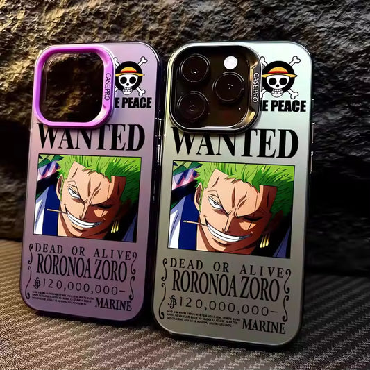 Wanted Roronoa Zoro ! Unleash Your Sword Strength with One piece Phone Case