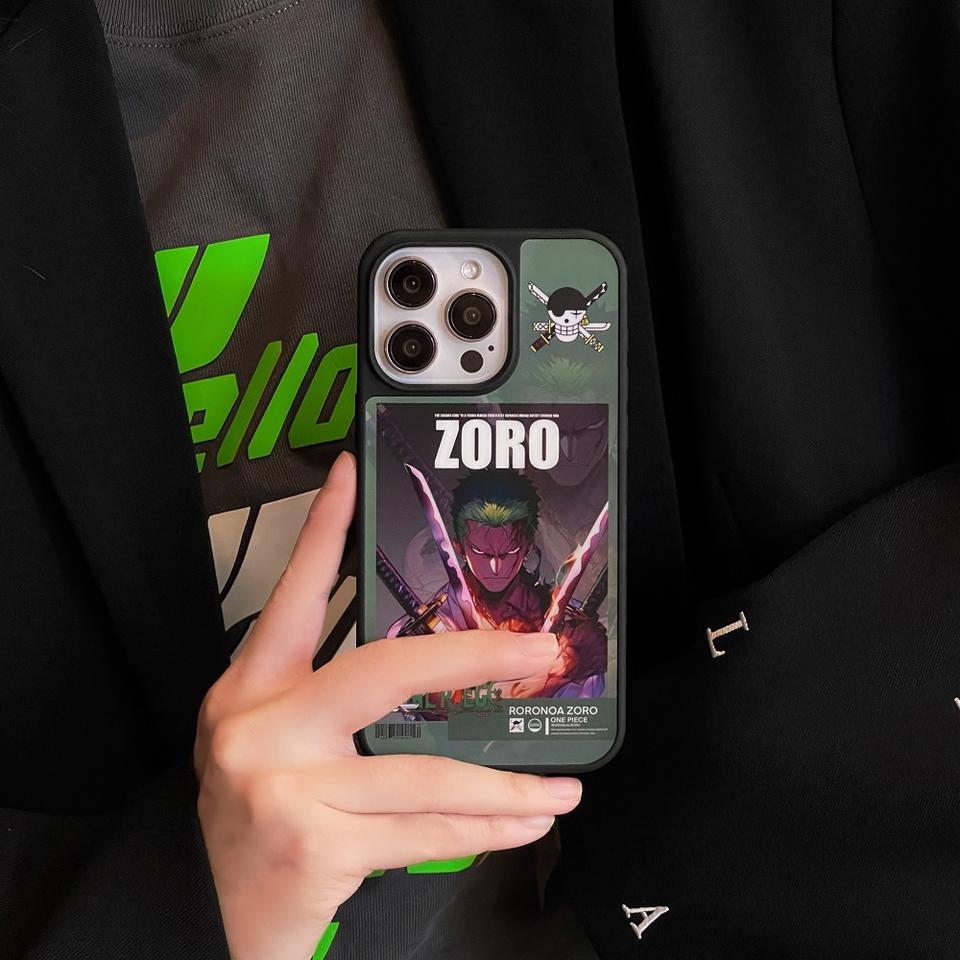 Fire Monkey-D-Luffy & Roronoa Zoro Cases Pack of 2 | One Piece